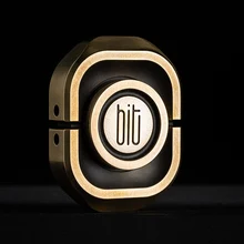 Кончик пальца гироскопа пальцев печать декомпрессии артефакт ультра долгое время два листа чистой меди бит