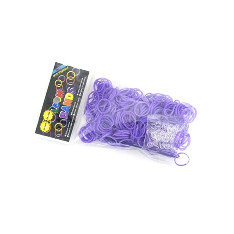600 шт. силиконовой резины DIY Loom полосы браслеты и для женщин модные женские