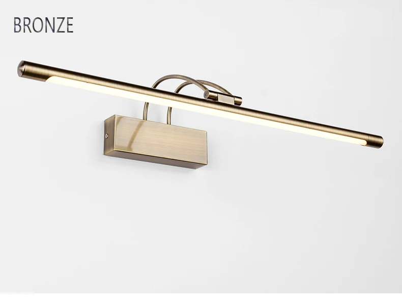 Interior com Braço Espelho sobre Imagem Luz de Parede Oscilante Banheiro Incrível Moderno Ing Luminárias Ângulo Ajustável Led 7 Cheap Luminárias de parede