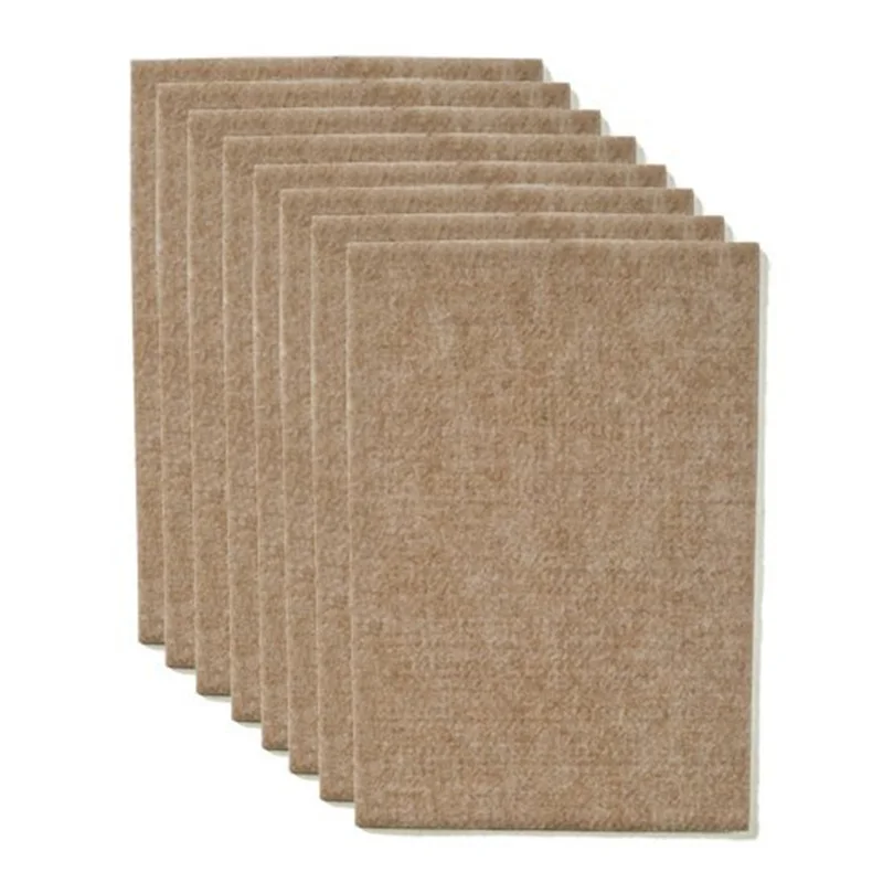

5-7/8inch x 8-1/2inch x 3/16inch Thick Heavy Duty Felt Sheets DIY Furniture Accessories - 8 pcs