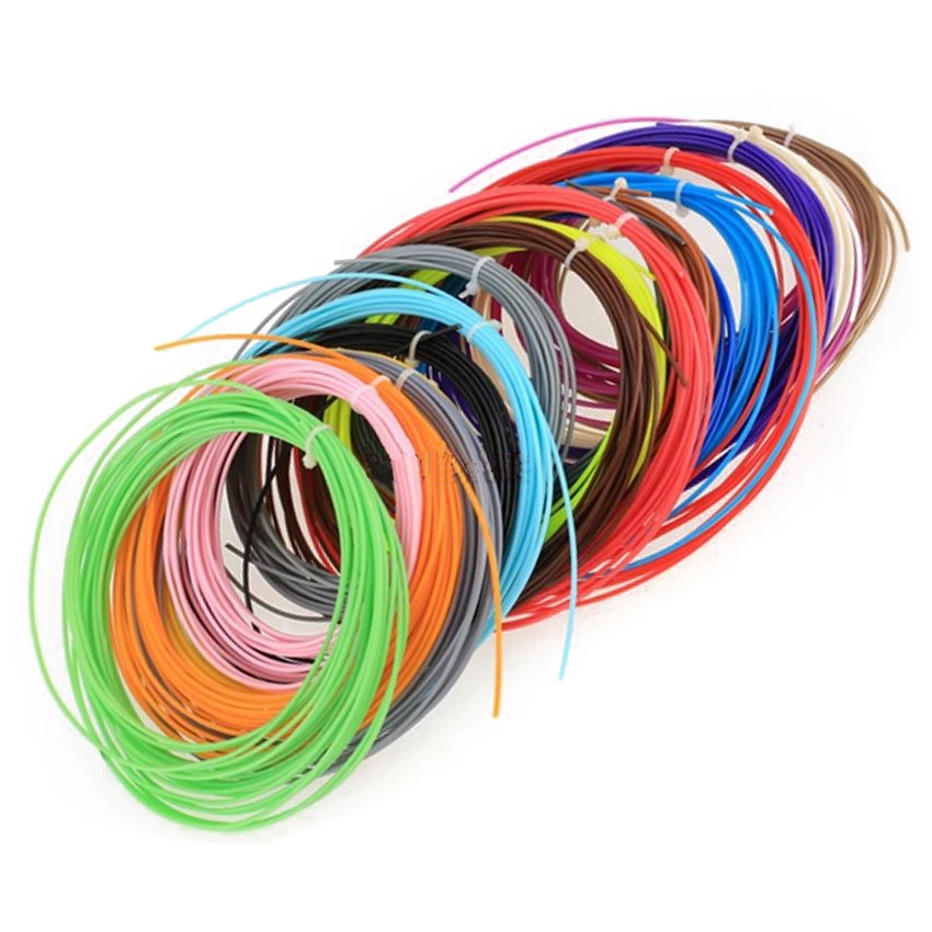 

20 roll/pack ABS Print Filament 1.75MM 3D Print Ink For Printer Pen Set