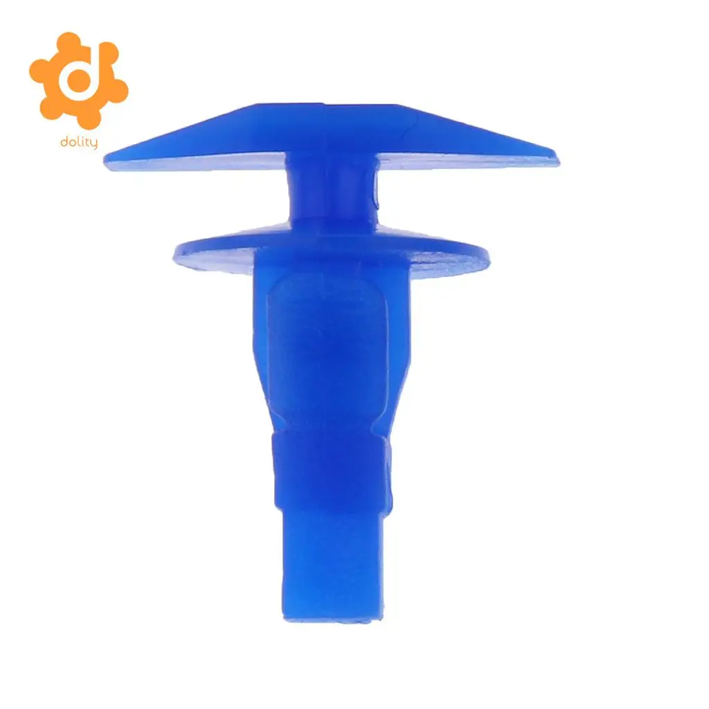 dolity 100 Pieces Car Door Sealing Strip Trim Panel Rivet Fastener 7.8mm Hole