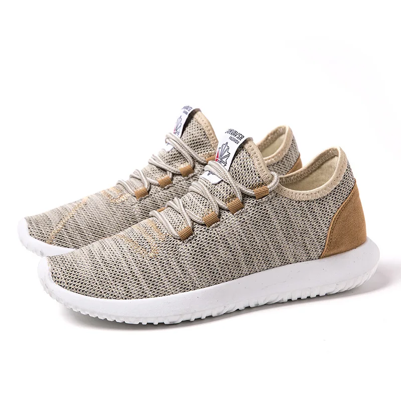 

VIXLEO Men Shoes 2018 Fashion Casual Shoes Breathable Lace up Flats outdoor light weight Trainers sneaker Male Zapatillas Hombre