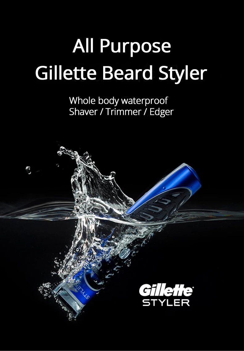 Todos os Propósitos Navalha e Rosto Substituíveis para Homem Gillette Fusão Proglide Estilor In1 Masculino Edger Barba Groomer Lâminas 3 12 Todos os propósitos gillette fusão proglide styler