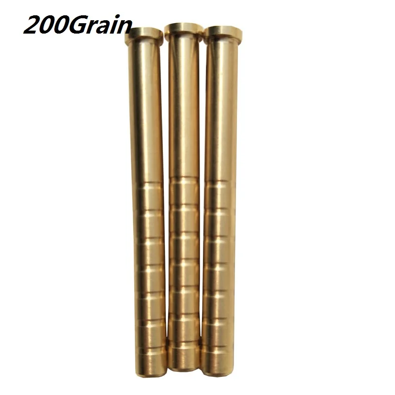 50pcs/lot Hunting 200 Grain Arrow Inserts Archery Cooper 6.2mm Inner