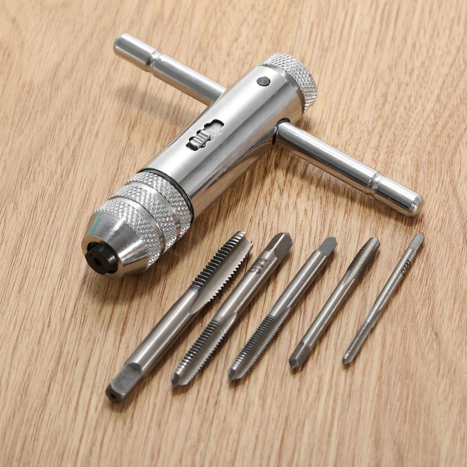 WSUSA T-Shaped Ratchet tap Wrench Adjustable Machinists Tool Threaded Plug tap Machinists Tool Color : Single M3 M8wrench WSUSA T-Shaped Ratchet tap Wrench Adjustable Machinists Tool Threaded Plug tap Machinists Tool Color : Single M3 M8wrench