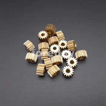 

20PCS X 15T Brass Gear 0.5 Modulus T=15 Aperture 3mm 2.97MM DIY Model Accessories 15 Teeth Metal NEW HQ 20PCS/LOT *FD201X20
