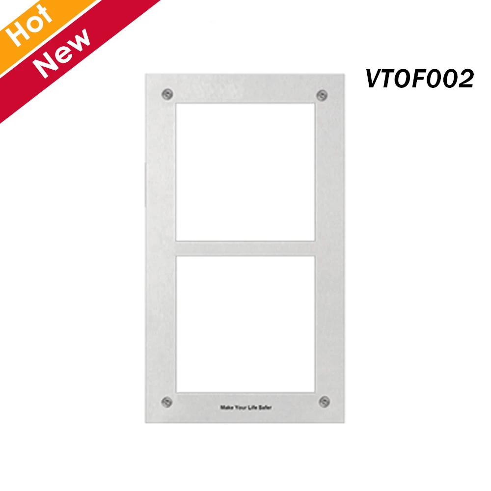 

DH VTOF002 Front Panel for 2 Modules Stainless Steel