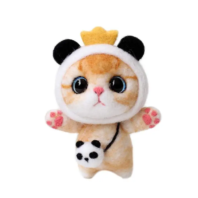 

Wool Felting Material Bag Diy Kit Handmade Craft Needle Felting Material Bag Felting Decoration Make Tool
