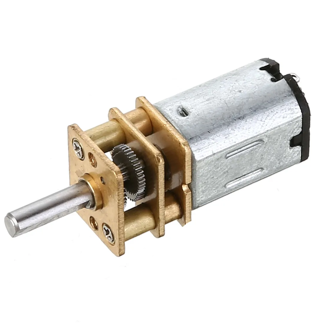 

1pc N20 30/600/1000/1200RPM DC 3/6/12V Micro Deceleration Gear Reducer Motor Small Durable DC Geared Replacement Motors Mayitr