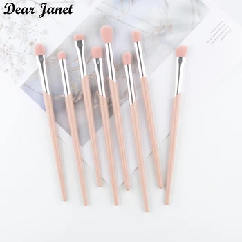 

8pcs/set Eye detail Makeup brushes Set Professional Eye shadow Make up Concealer Blending Contour Hot sale Pink cosmetic tool