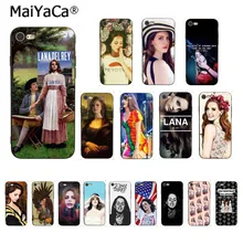 MaiYaCa Сексуальная Певица модель Lana Del Rey Mona Lisa чехол для телефона iphone 11 Pro 11Pro MAX 8 7 6 6S Plus X 5s SE XR XS