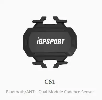 I gps порт IGS50E Водонепроницаемый IPX7 велосипедный компьютер gps ANT+ беспроводной Спидометр велосипедный Цифровой Секундомер Велосипедный спидометр - Цвет: Cadence sensor