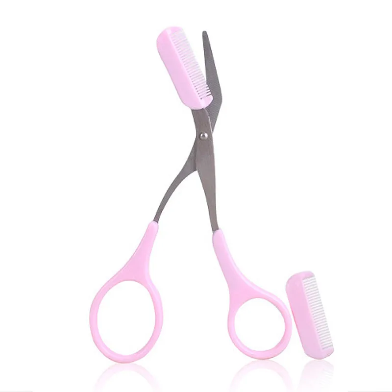 Модные Профессиональные 5 цветов карандаш для бровей тример ножницы для бровей Thrush Card женские инструменты для бровей комплект