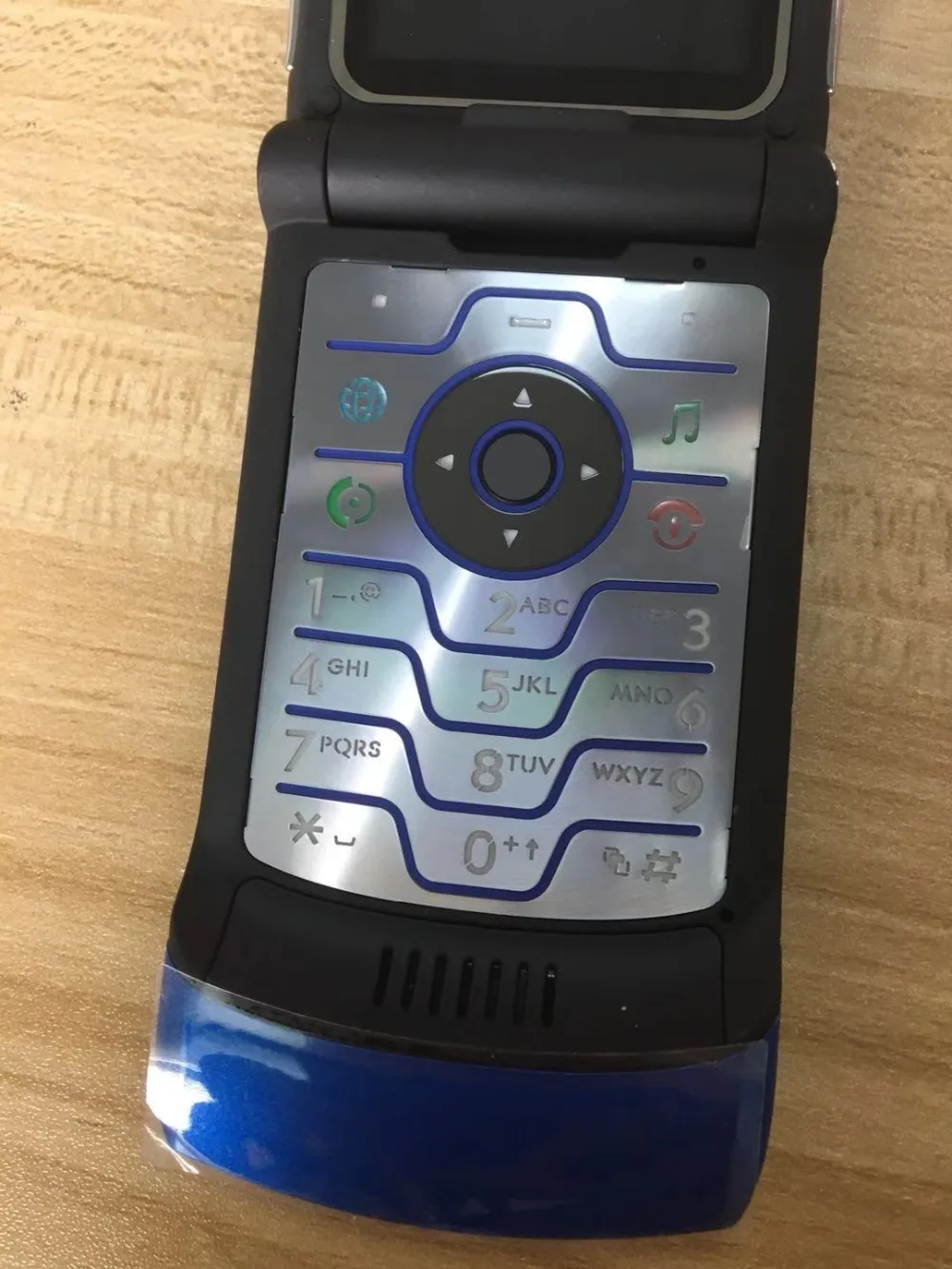 Motorola RAZR V3i разблокированный мобильный телефон GSM флип Bluetooth телефон один год гарантии