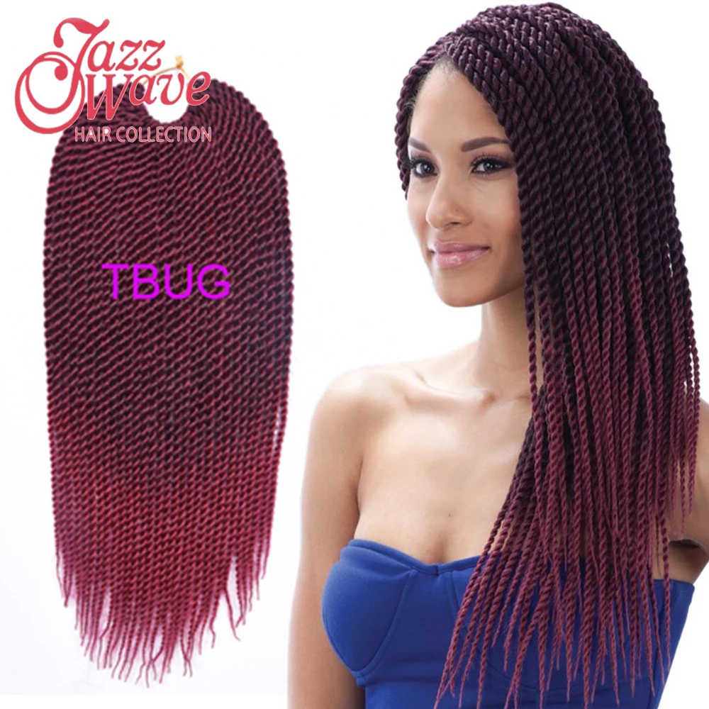 100g/pc Ombre Kanekalon Braiding Hair Two Tone Kanekalon Jumbo Braid ...