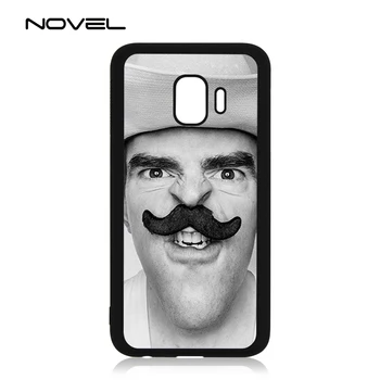 

100pcs/lot!2D soft rubber blank phone shell for Galaxy J2 core
