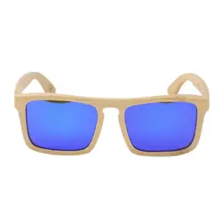 2018 модные Сьюки Винтаж очки солнцезащитные очки Для женщин Для мужчин УФ 400 защиты бамбук кадр унисекс солнцезащитные очки Sk-003 с случае