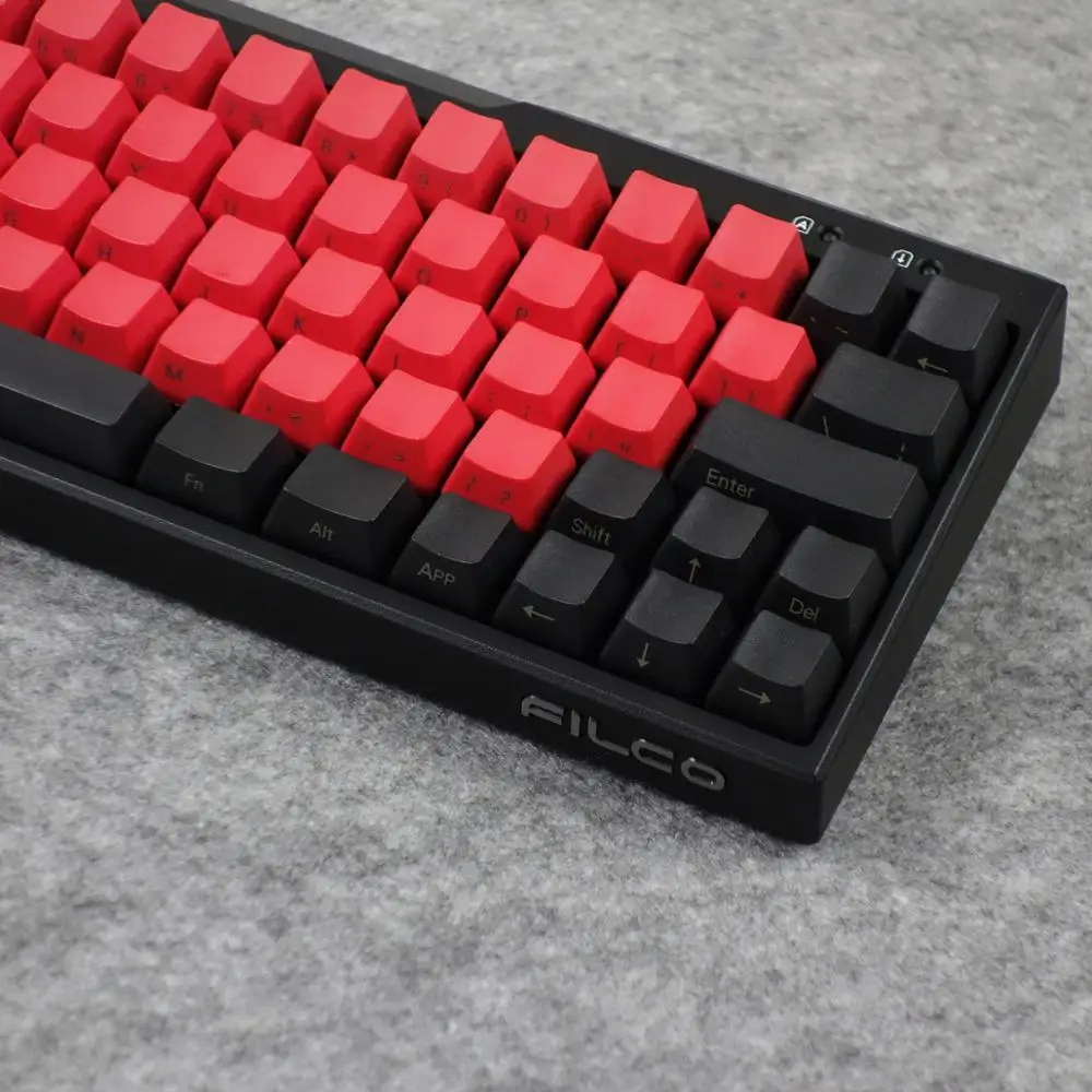 PBT колпачки для ключей filco Minila механическая клавиатура передняя/боковая с принтом 67 ключей с брелоком Cherry MX