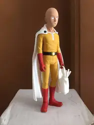 Saitama Sensei One Punch Man фигурка One-Punch Man 15 см игрушки с зарядкой от сети Оригинал ПВХ фигурка модель игрушки