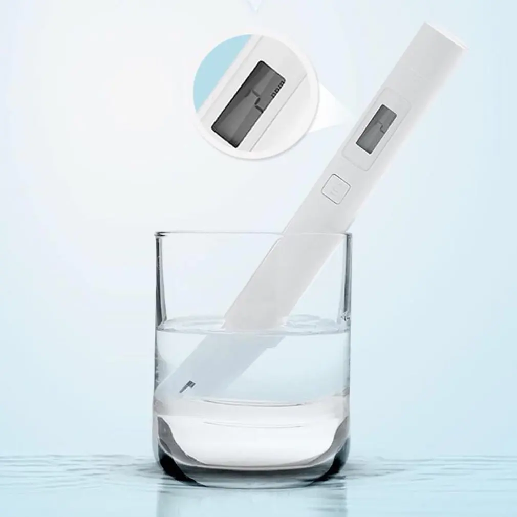 Для Xiaomi Mi TDS метр Цифровой тестер чистоты воды для глюкометра с функцией измерения ручка