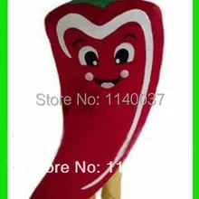 Талисман красный чили горячий перец талисман костюм кулинарные шоу ТВ реклама коммерческий костюм нарядное платье