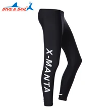 1 個ダイブ帆ダイビングスーツ水着サーフィン日焼けシュノーケリングダイビングスーツロングパンツショーツパンツ 7 分丈ズボン(China)