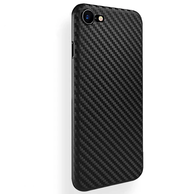 Luxury Ultra thin Carbon Fiber Phone Cases For iPhone X 8 7 6 6S Plus 5