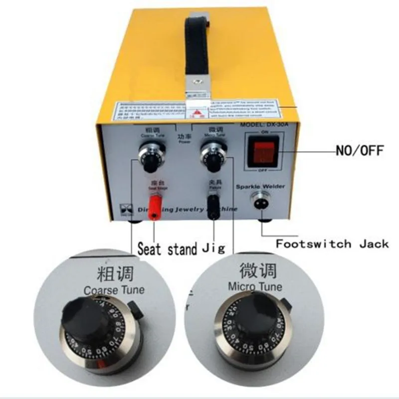 Импульсный точечный сварочный агрегат цвета: золотистый, серебристый платины сварочный аппарат для ювелирных изделий 220V или 110V