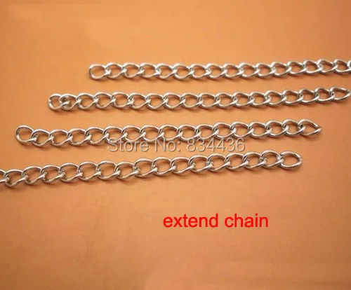 

Free Shipping 2mmx5cm 3mmx5cm stainless steel extender chains accessories Jewelry DIY extended Findings Components Parts 100pcs