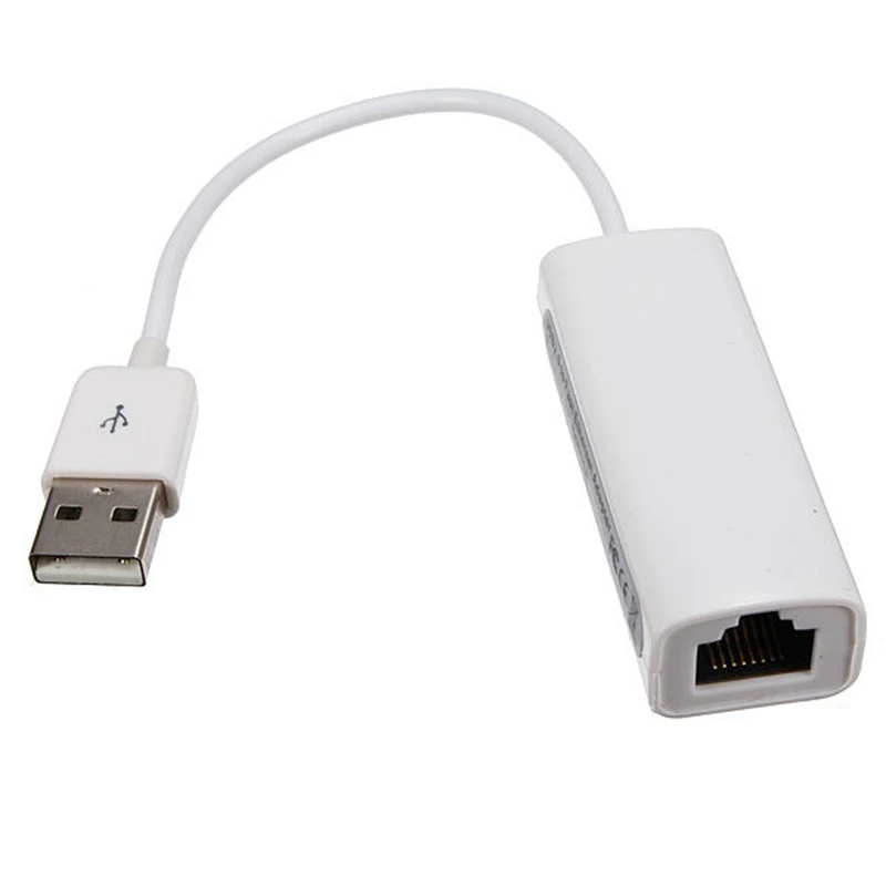 

USB 2.0 to RJ45 LAN Ethernet Network Adapter For Apple Mac MacBook Air Laptop PC