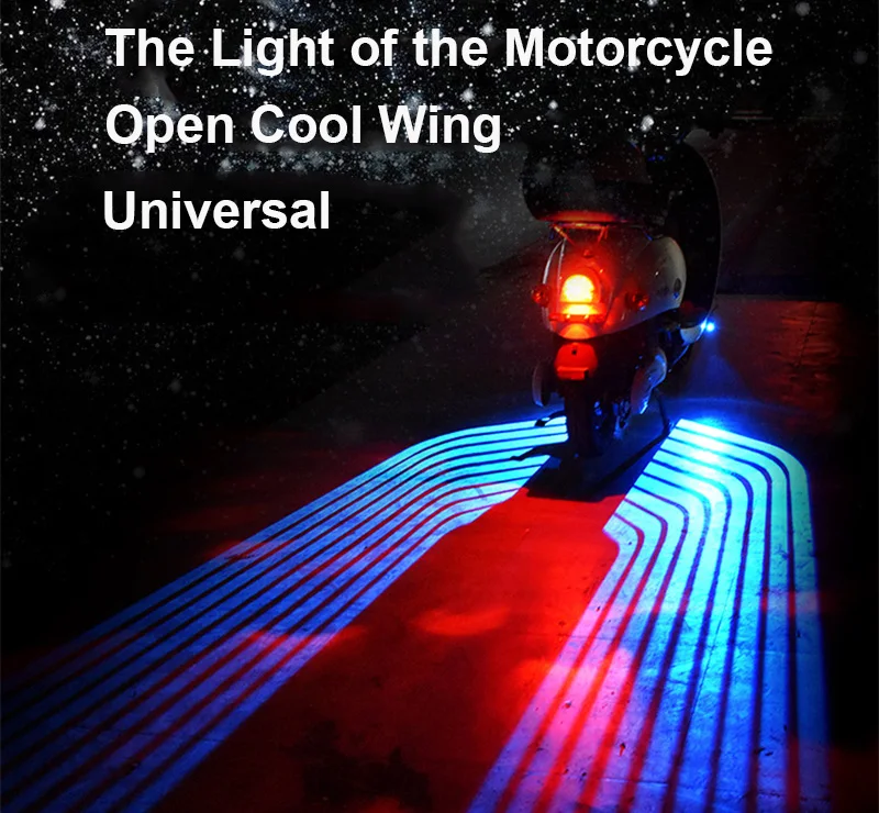 2 шт Крылья Ангела мотоцикла Добро пожаловать Свет теней проектор LED двери автомобиля Предупреждение свет лампы для Audi BMW Toyota