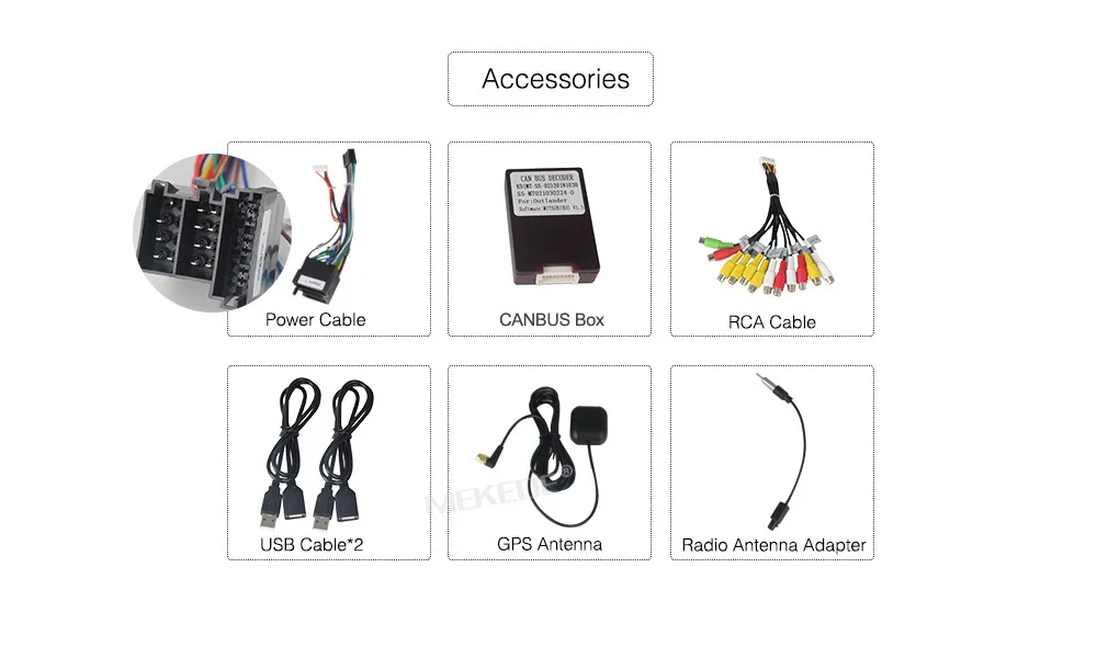 Top MEKEDE Android 8.1 Car DVD Player For Renault Megane 2 2003 2004 2005 2006 2007 2008 2009 2010 Stereo GPS Navigation 3G 7