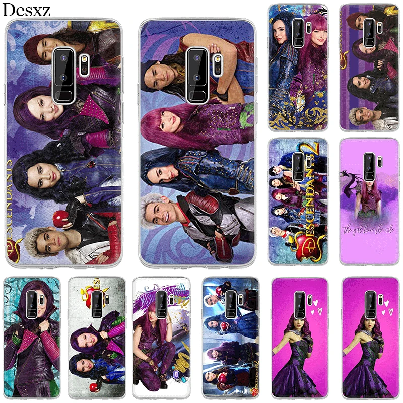 Desxz Phone Case for Samsung Galaxy S3 S5 S6 S7 Edge S8 S9 Plus Note 8 9 Descendants 2 Cover | Мобильные телефоны и