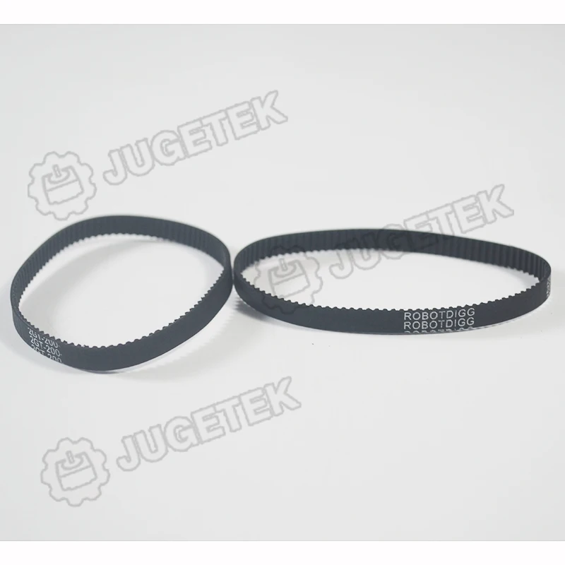 

200mm length 100 teeth 6mm width Closed-loop GT2 Timing Belt 200-2GT-6