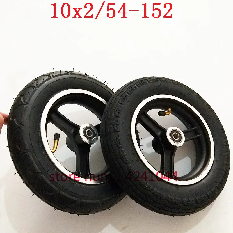 54 152/10x2 шина 10x внутренняя трубка шины с 10 дюймовым ободом из сплава для
