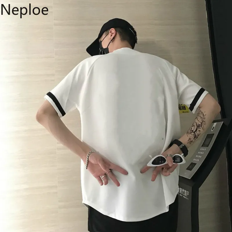 Neploe 2019 летние женские Топы Блузка хараджуку Женская Винтажная с драконом Вышивка