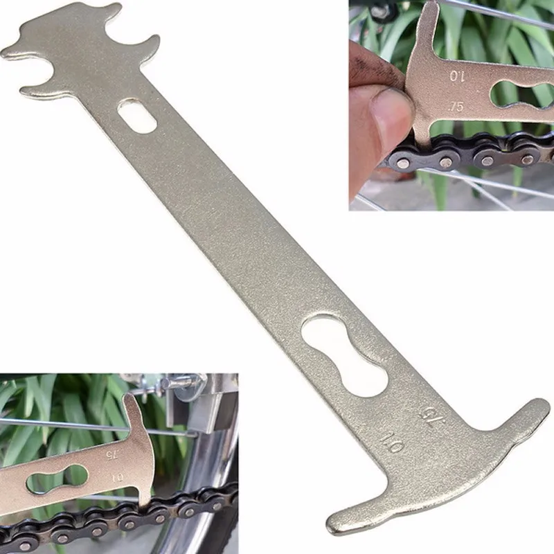 

New 1Pcs Bike Chain Wear Indicator Tool Chain Checker Kits Multi-Functional Bicycle Repair Tools friction Bicycle Accessories