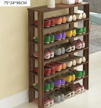 Shoe rack multilayer household assembly sitting room to receive dustproof shoe ark