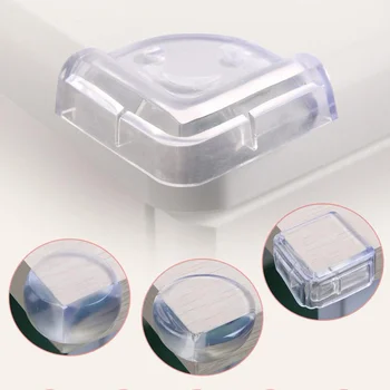 

Table Corner Protector Children's Transparent Smiley Anti-collision Angle Corner Guard Angle Baby Table Corner Safety Angle