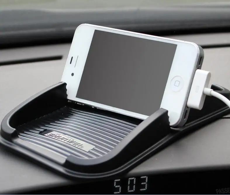 Universal 17x11cm Soft Silicone Car Holder Anti Slip Mat Holder Desktop