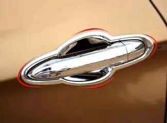 

Higher star ABS chrome 8pcs car door handle cover+ 4pcs door handle bowl for Hyundai Sonata YF 2011-2014 or 2015-2017
