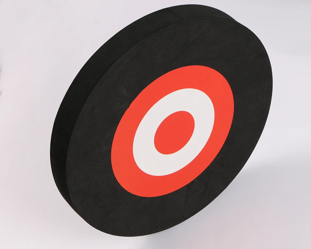 1 Piece Black EVA 25cm*3cm Protable Target Arrow Bow Dart Shooting Practice Foam Archery Circle