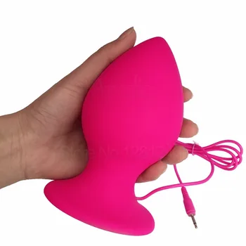 Super Big Size 7 Mode Vibrating Silicone Butt Plug Large Anal Vibrator Huge Anal Plug Unisex Erotic Toys Sex Products L XL XXL 6