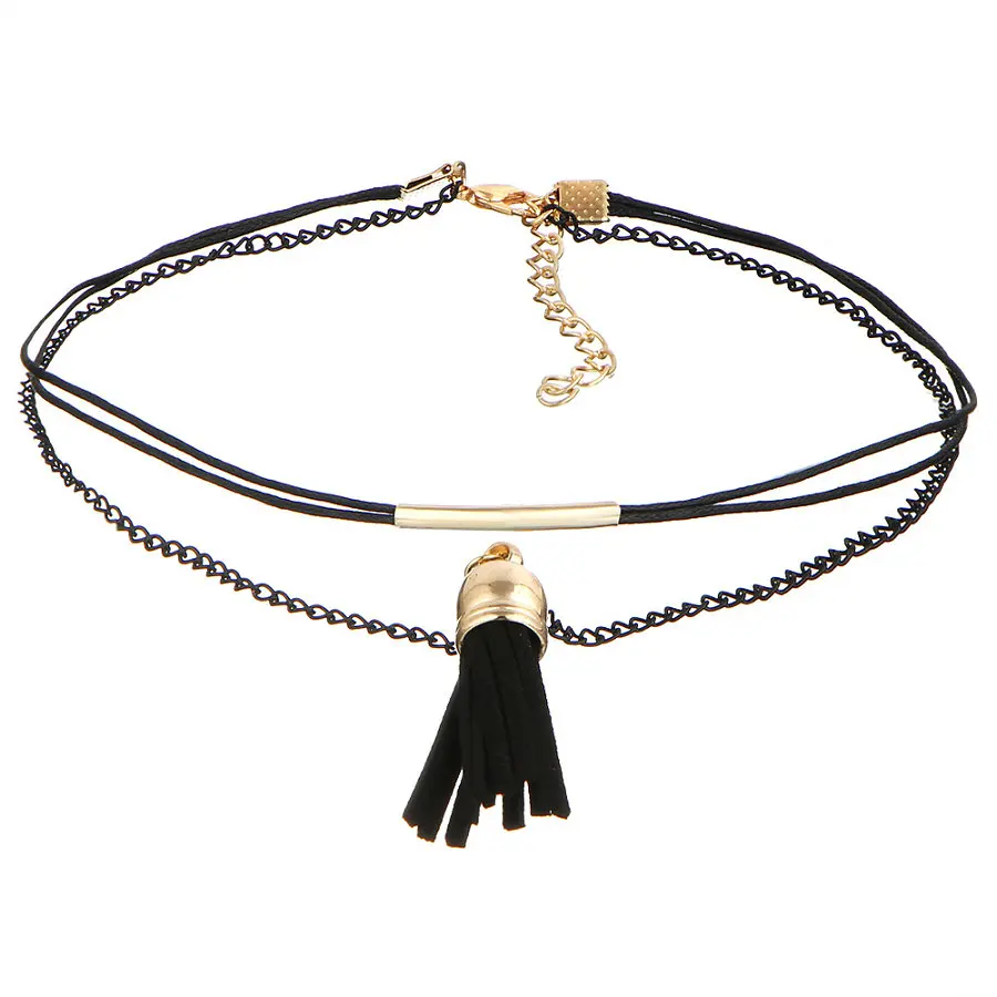 Hot Wholesale 8 Pcs/Set Black Velvet Choker Necklaces For Women Collars Fashion Girls Punk Gothic Cho collier ras du cou