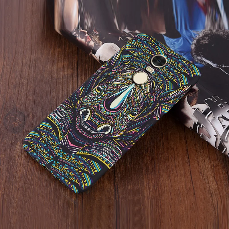 KaiNuEn Coque чехол для Xiaomi Redmi Note 4 4X Note4 X мобильный телефон слон тигр животное Аватар