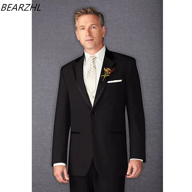 Modern Mens Wedding Suits Black 3 Piece Groom Tuxedo For 2017 Modern Mens Wedding Suits Black 3 Piece Groom Tuxedo For 2017 Custom Made Suit Clic