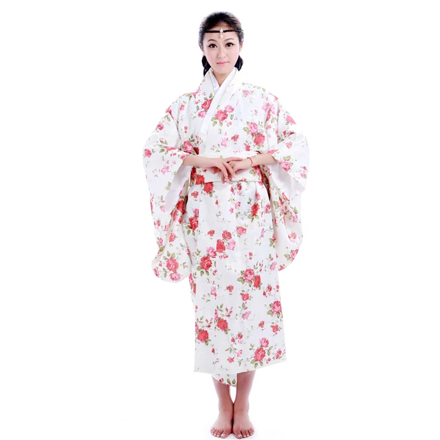 Kimono female japanese style long kimono sexy kimono set-in Chinese ...