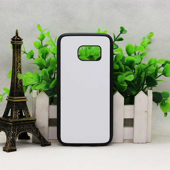 wholesale Sublimation Blank Phone Case TPU+PC for Samsung s6 s6 edge