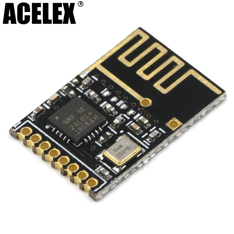 

Component Kit NRF24l01+ 2.4GHz Wireless Module Mini Version Power enhanced version SMD